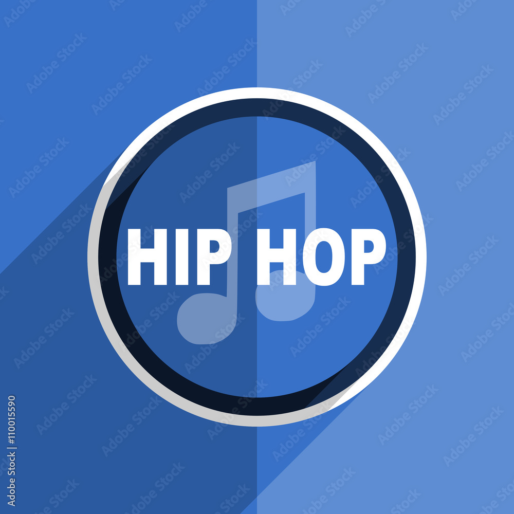 blue flat design hip hop modern web icon blue flat design hip hop modern web icon