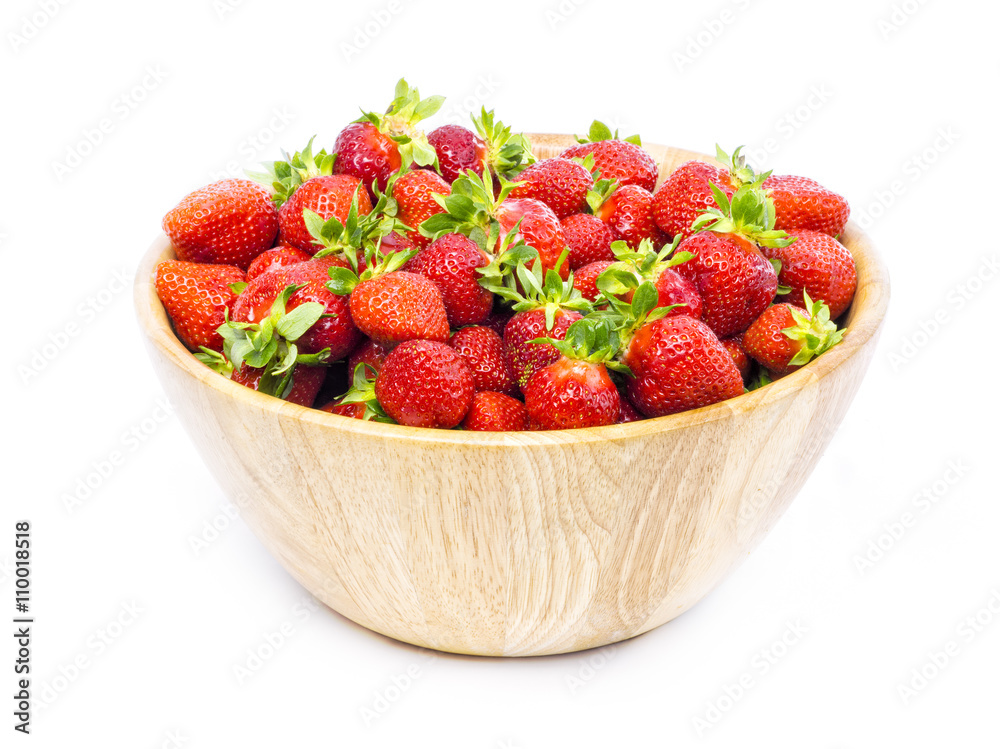 strawberry on white background strawberry on white background