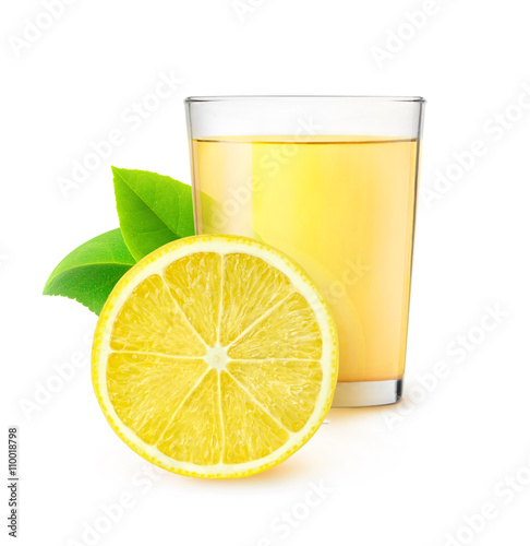 Isolated lemon juice