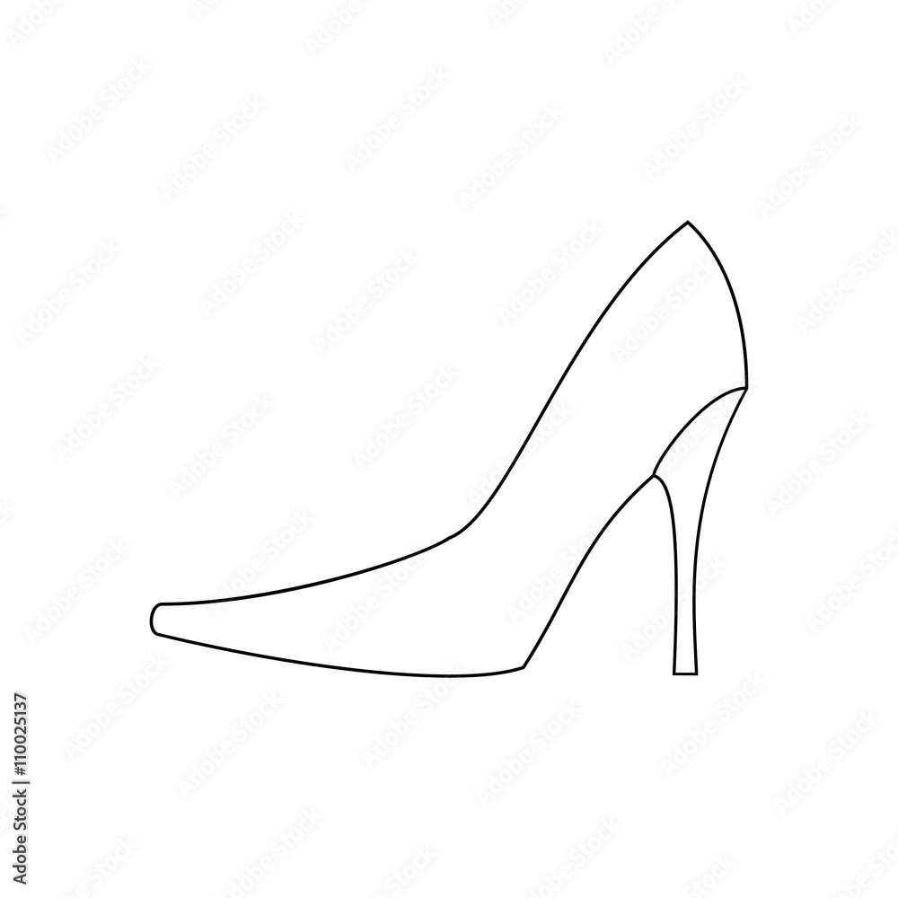High heels illustration High heels illustration