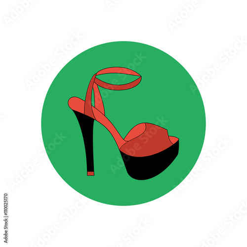 High heels illustration