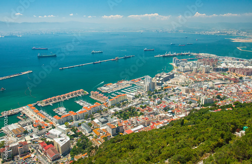 Nice view on Gibraltar, UK