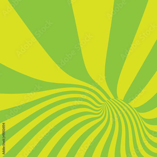 Spiral Striped Abstract Tunnel Background.