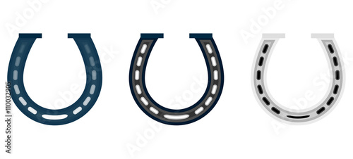Horseshoe horse. luck . happiness. well-being.