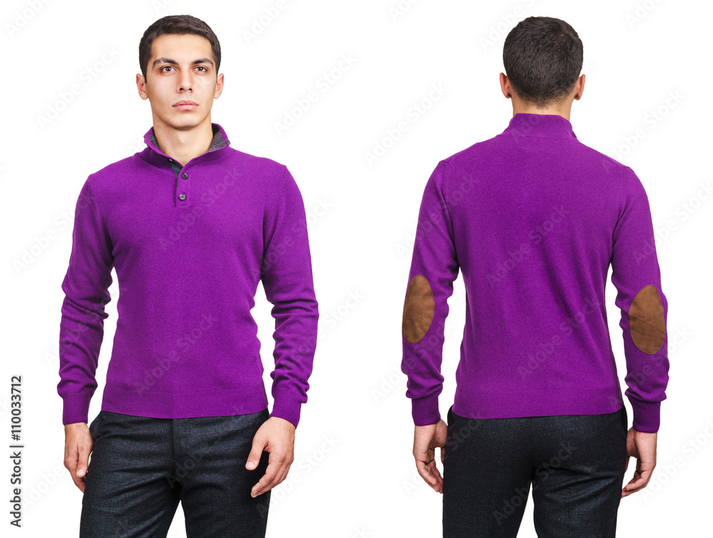 Young man in fashion concept isolated on white Young man in fashion concept isolated on white