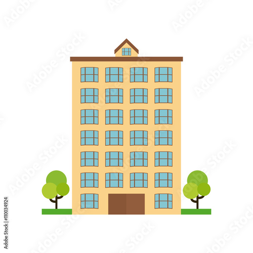 Isolated building