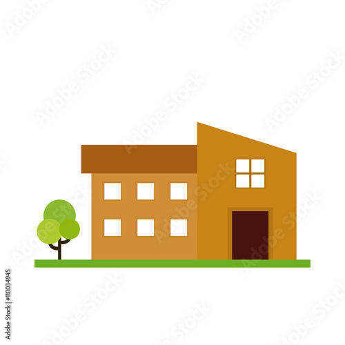 Isolated building
