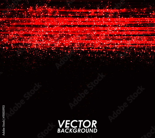 Abstract red lights pattern background.