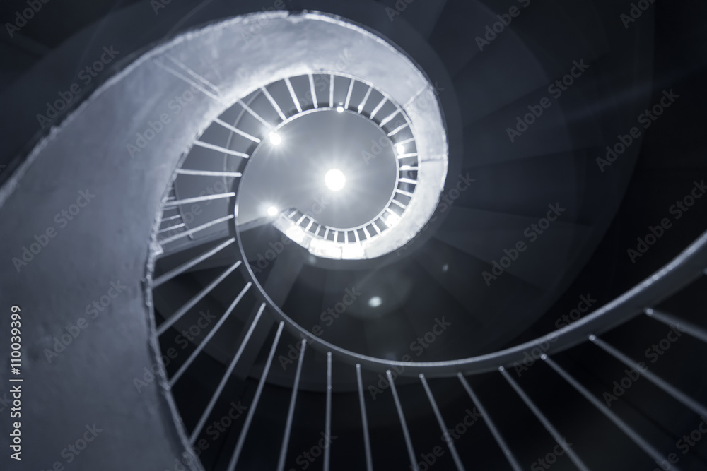 Fototapeta premium spiral stairs
