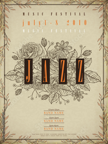 jazz festival poster