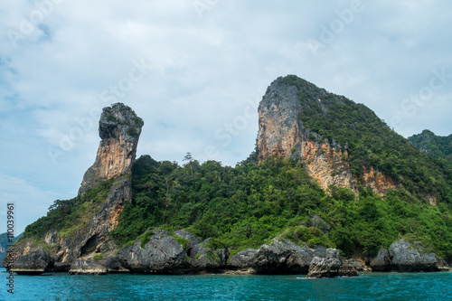island in south of thailand look like chicken