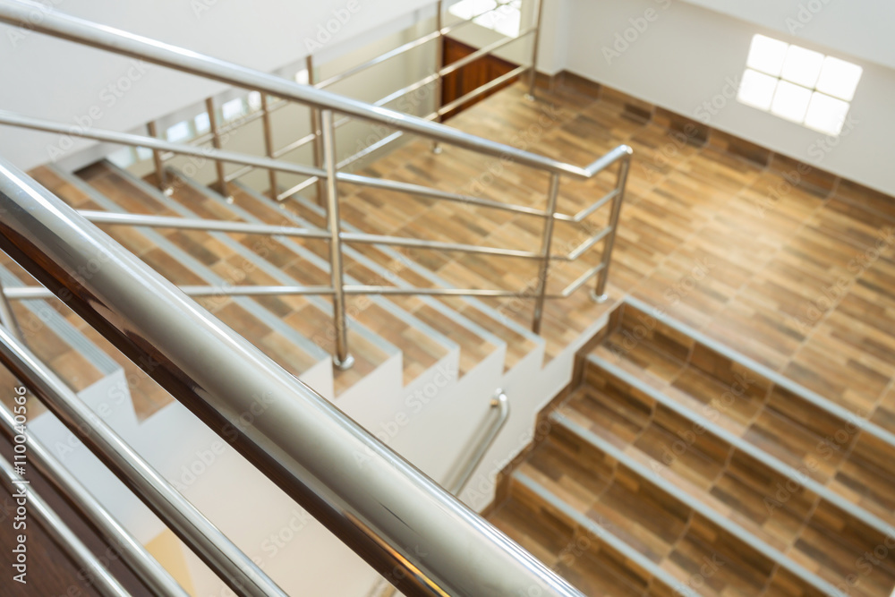 Fototapeta premium staircase in residential house