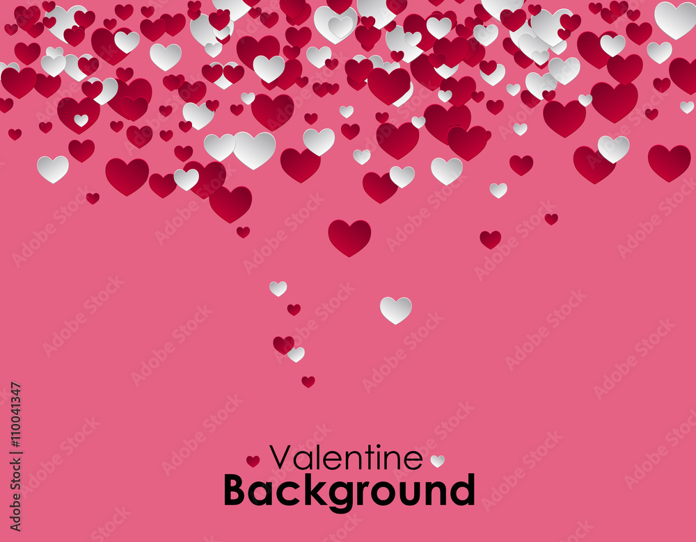 Abstract Valentines Day background. 
