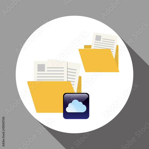 file design. social media icon. online concept