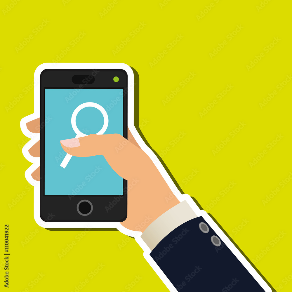 Technology design. social media icon. smartphone concept Technology design. social media icon. smartphone concept