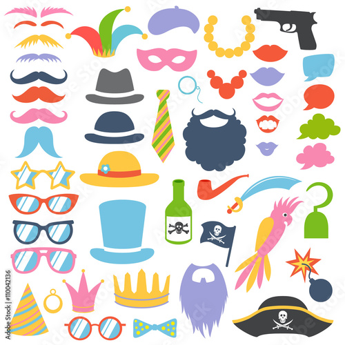 Photo booth props