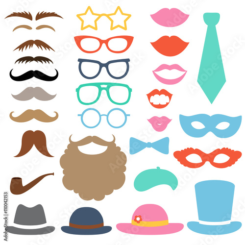 Photo booth props