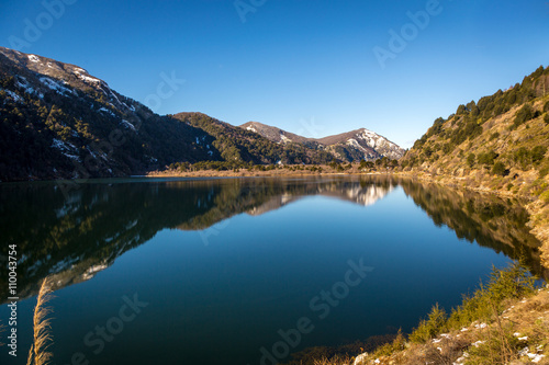 Beautiful lake scenario in southern Chile, Pucon area.