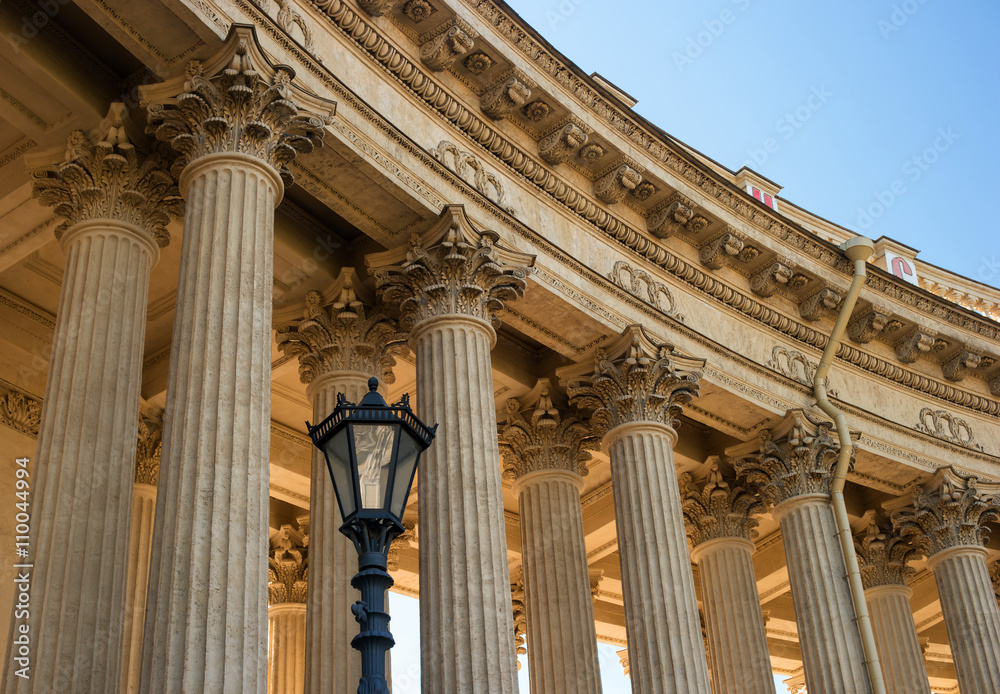 Kazan Cathedral -Cathedral of the Kazan Icon of the Mother of God-. Saint Petersburg, Russia Kazan Cathedral -Cathedral of the Kazan Icon of the Mother of God-. Saint Petersburg, Russia