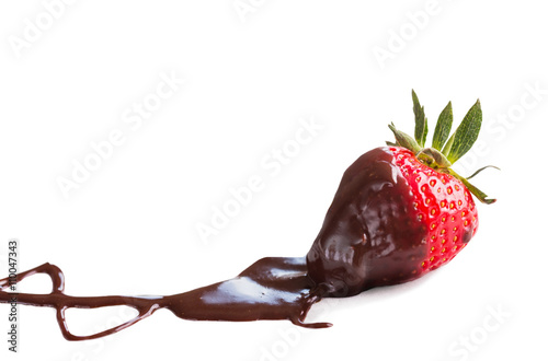 strawberry dipped in chocolate