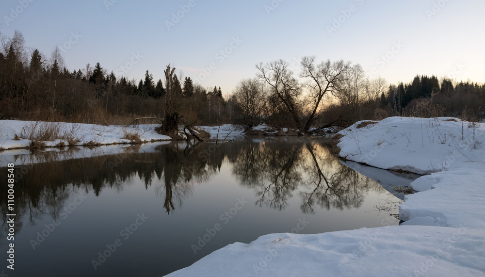 Winter scene Winter scene