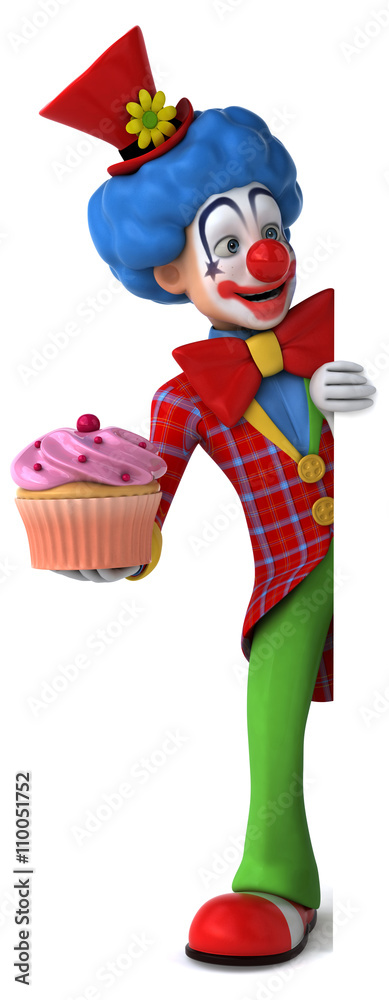 Fototapeta premium Fun clown