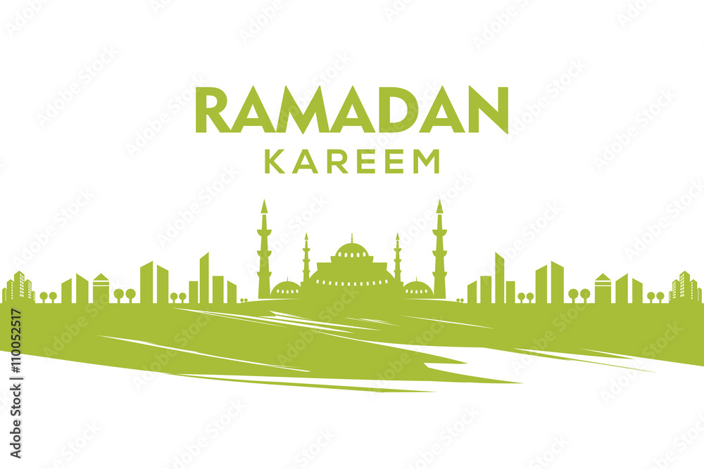 Fototapeta premium Ramadan Kareem