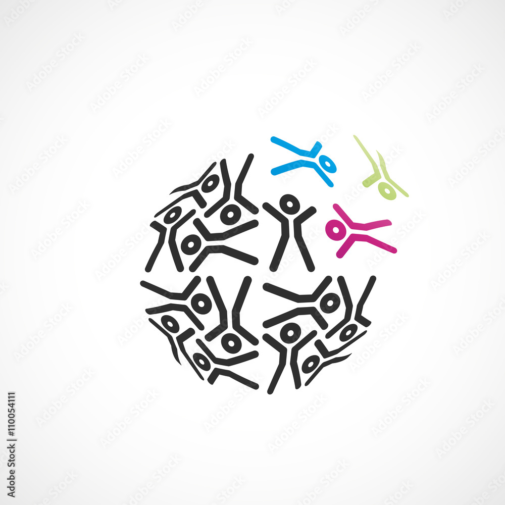 Obraz premium logo design