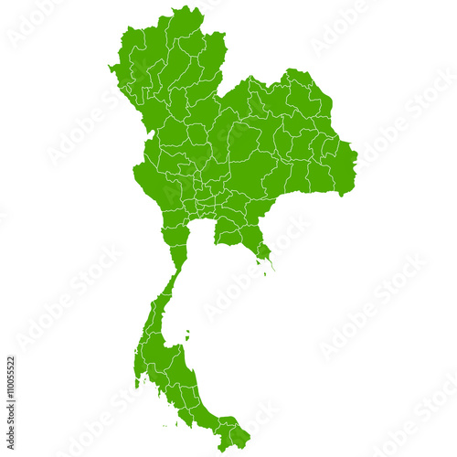 タイ　地図　国　アイコン