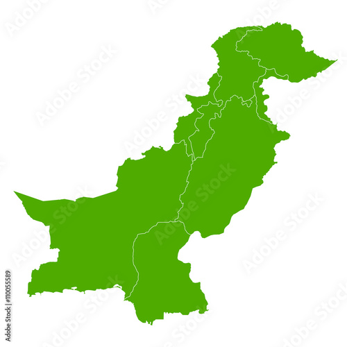 パキスタン 地図 国 アイコン