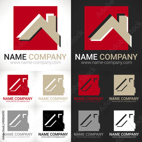 construction maison btp logo artisan