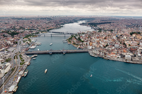 Aerial view of Istanbul. Old city. © Koraysa