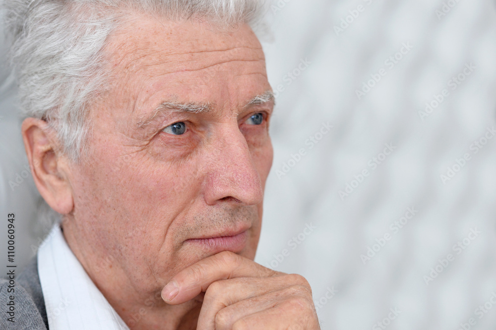 sad senior man sad senior man