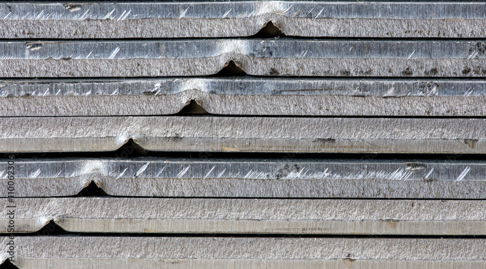 metal sheets stacked pile , background