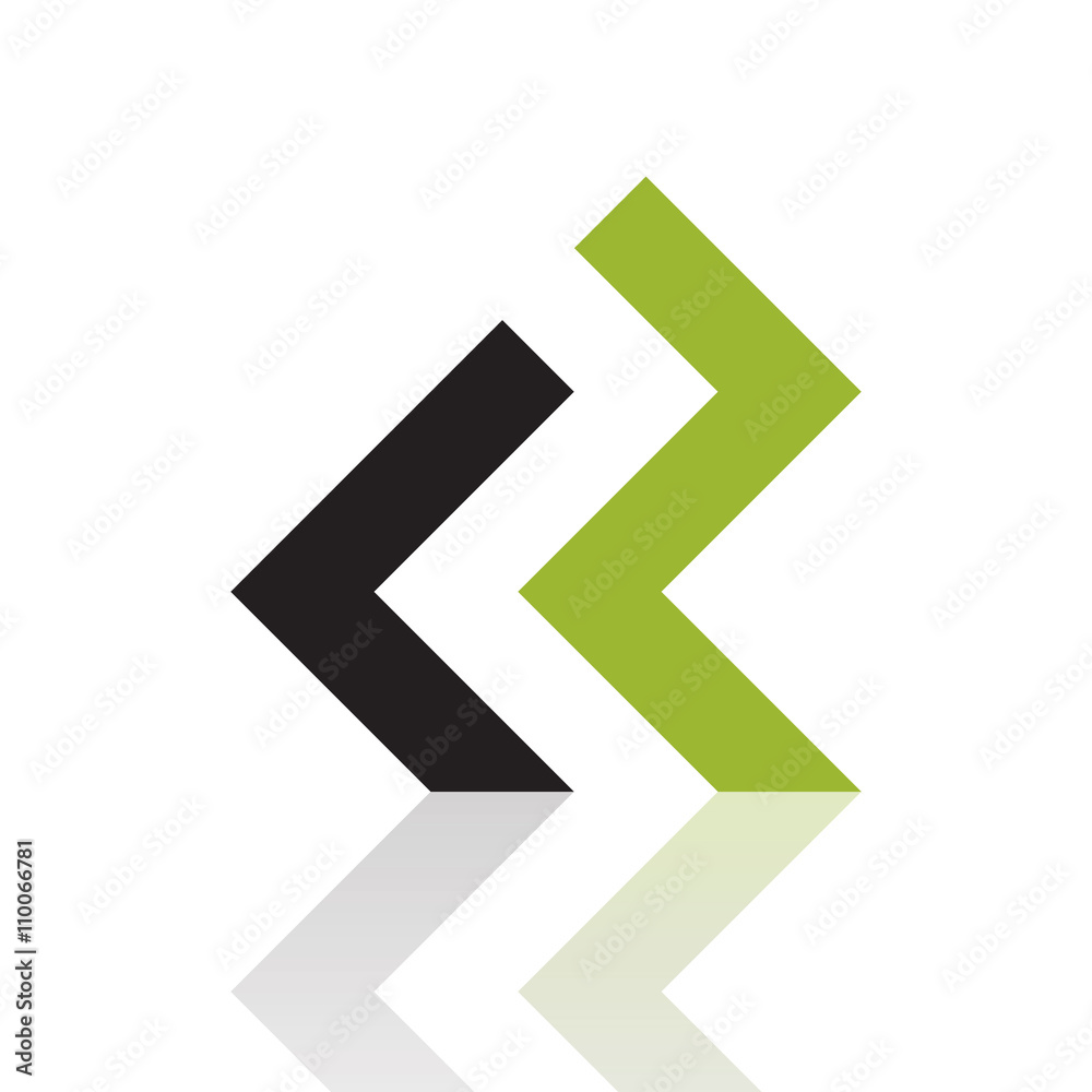 Fototapeta premium logo line corner