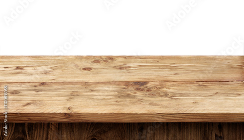 Foto Rustic wooden table