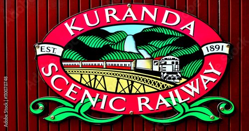 Kuranda Scenic Railway in Queenland Australia photo