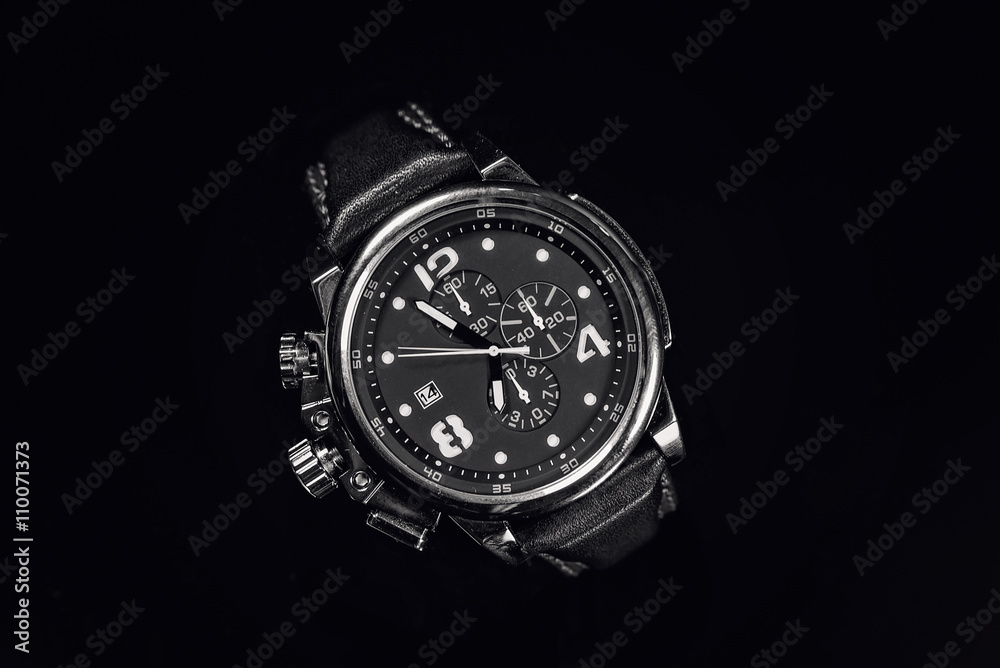 Black Watch on dark background Black Watch on dark background