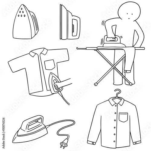 vector set of iron