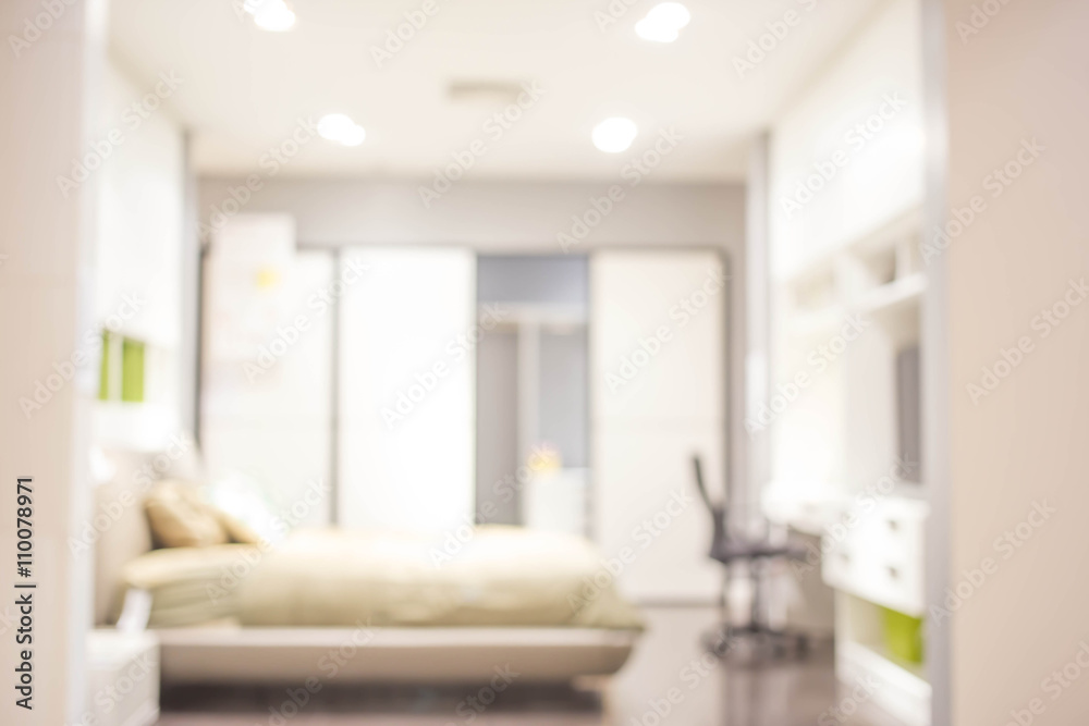 Blur Bedroom Interior of Background, product display template. Blur Bedroom Interior of Background, product display template.