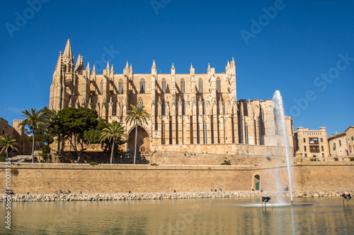 Big cathedral in Palma de Mallorca