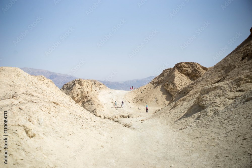 Stone desert in Israel