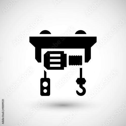 Electric hoist icon