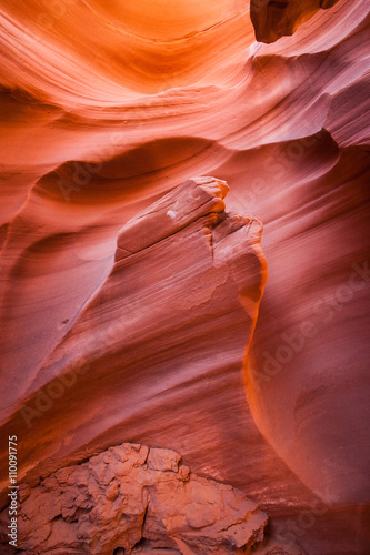 Rock Formation in Slot Canyon