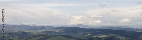 Landscape with mountains and clouds © Studio-M