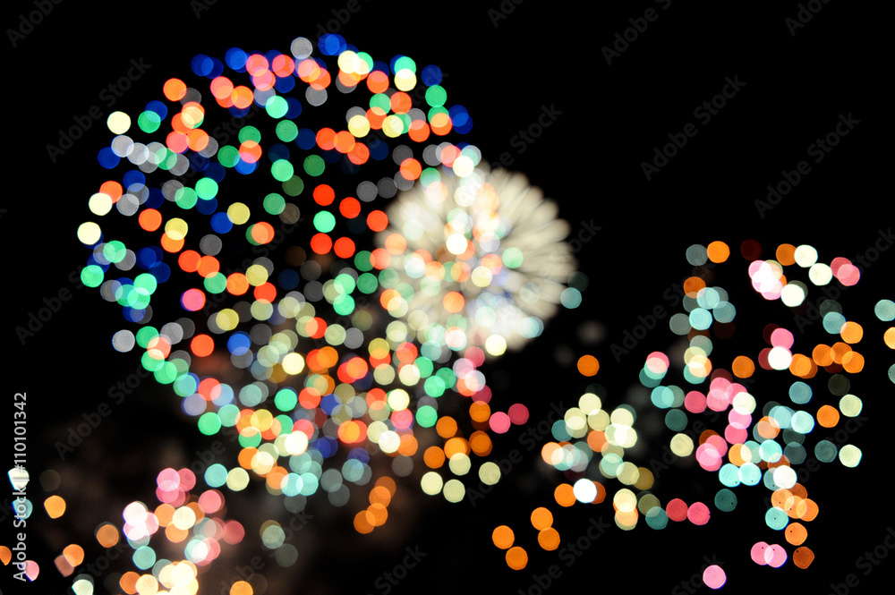 Fireworks light up the sky with dazzling display Fireworks light up the sky with dazzling display