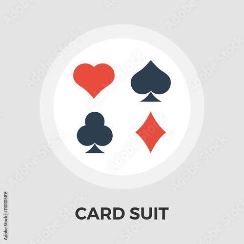 Card suit Vector Flat Icon