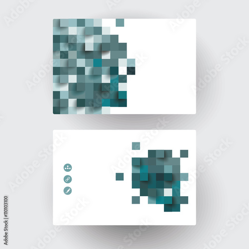 Business cards Design. Vector Template layout.