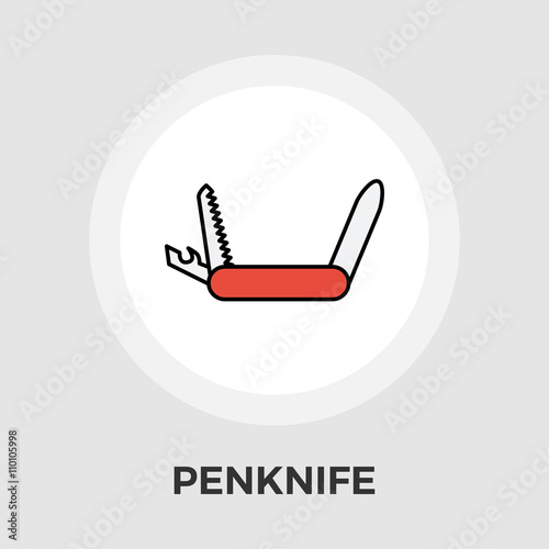 Knife vector flat icon
