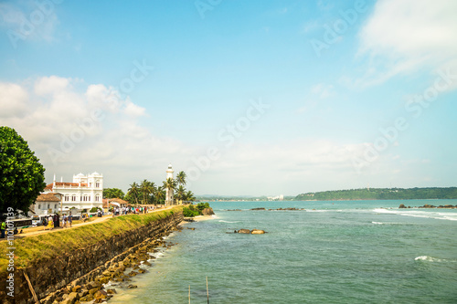 Fort Galle, Sri Lanka, was built first in 1588 by the Portuguese, then extensively fortified by the Dutch during the 17th century from 1649 onwards.